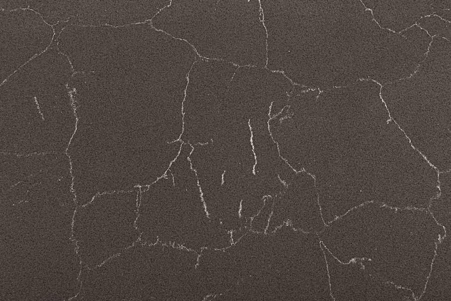 Прямая столешница с фартуком из кварца Noble Calacatta Venato
